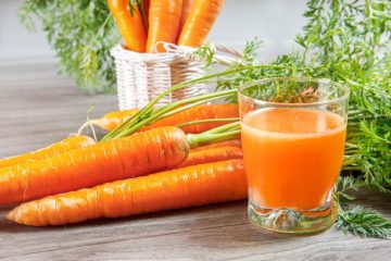 Giải độc gan từ cà rốt