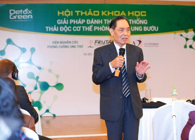 GS Nguyễn Bá Đức, Phó Chủ tịch Hội Ung thư Việt Nam, nguyên Giám đốc Bệnh viện K